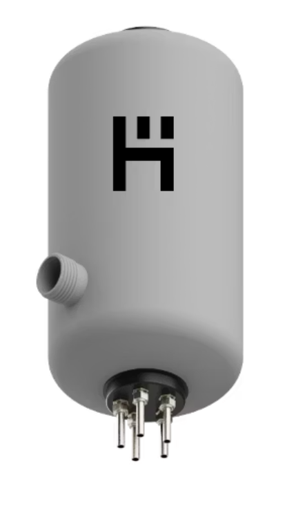 Lightweight composite buffer tank