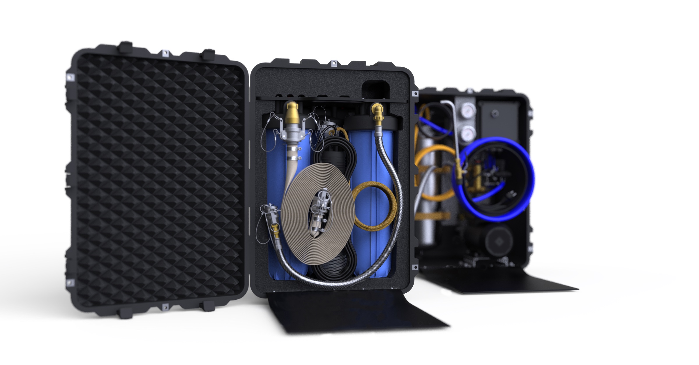 Bluewater Emergency Station 1 mobile water-purification system